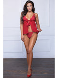 Seven Till Midnight 11210P Camisole Set OS - Red