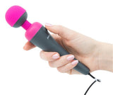 Palm Power Plug and Play Body Massager Pink and Black