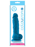 ColourSoft 5 in. Soft Dildo Blue