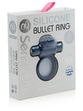 NU Sensuelle Silicone Bullet Ring Navy Blue