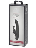 Fifty Shades of Grey Greedy Girl Rechargeable Slimline Rabbit Vibrator - Black