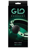 Glo Bondage Ball Gag - Green