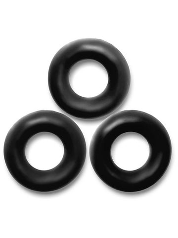 FAT WILLY 3-pack jumbo cockrings BLACK