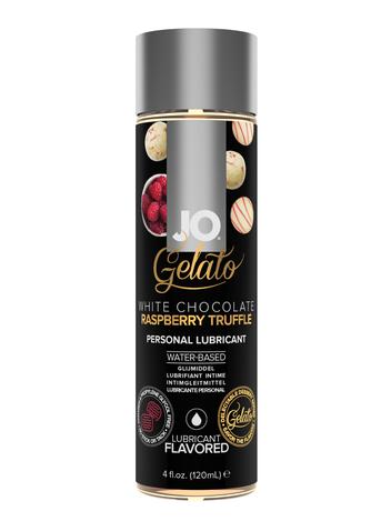 Jo Gelato White Chocolate Raspberry Water Based Flavoured Lubricant 4oz/120ml