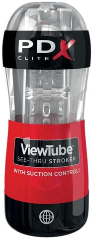 Pipedream Extreme Toys Elite ViewTube Stroker - Clear Stroker