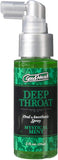 Doc Johnson Goodhead - Deep Throat Spray - Numbs Throat - Relaxes Gag Reflex - Mystical Mint - 2 fl. oz.(59 ml)