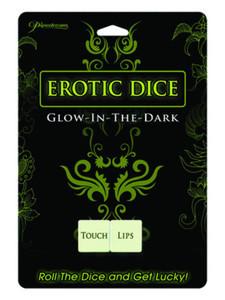 EROTIC DICE GLOW IN THE DARK Couples Novelty Game