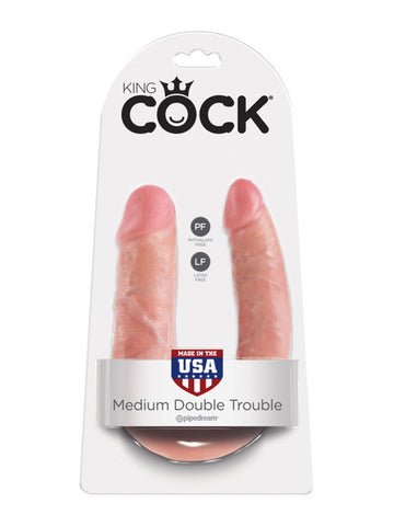 King Cock - Medium Double Trouble Dong Flesh