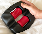 Orctan Masturbator Red And Black Rechargeable With Rollers