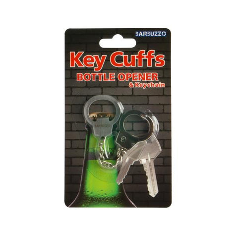 Key Cuffs Bottle Opener and Key Chain