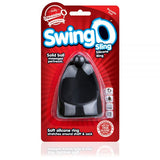 Screaming O SwingO Sling Silicone Penis Ring - Black