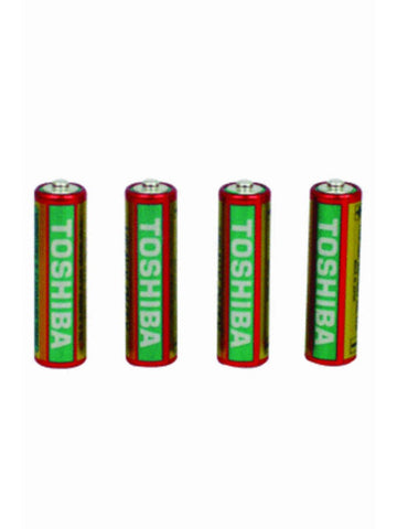 Toshiba AA Heavy Duty Shrink pack Batteries (4 pack)