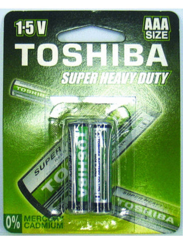 Toshiba AAA Super Heavy Duty Carded (4 pack)