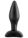 Anal Fantasy Collection Mini Silicone Plug 3" Insertable Length Black