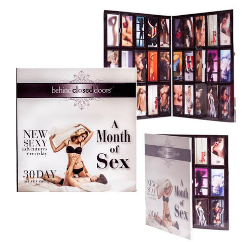 Behind Closed Doors - A Month Of Sex 30 Day Activity Calendar