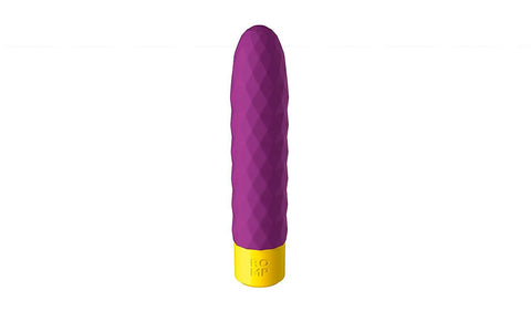 ROMP Beat - Rechargeable Bullet Vibrator Waterproof Vibrating Clitoral Play Toy with 6 Vibration Mode & 4 Pattern | Purple