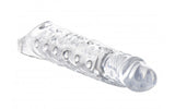 Size Matters 3 Inch Extender Sleeve - Clear