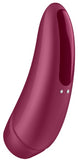 Satisfyer Curvy 1+ App Contolled Touch-Free USB-Rechargeable Air Pulse Clitoral Stimulator Rose Red
