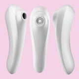 Satisfyer Dual Pleasure App Controlled Clitoral Air Pulse Stimulator And G-Spot Vibrator - white