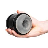 WANE KING CANNON - RECHARGEABLE MASTURBATION CUP - BLACK