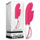 Evolved Disco Bunny Pink USB Rechargeable 9" Vibrator