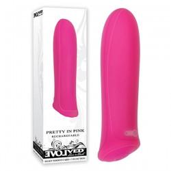 Evolved Pretty In Pink 8.6 cm (3.4’’) USB Rechargeable Bullet