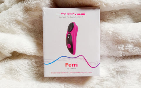 Lovense Ferri Bluetooth Panty Vibrator, Wearable & Wireless