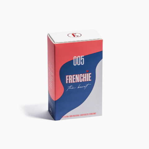 FRENCHIE -The Beret 0.05 Vegan Friendly Ultra Thin Condoms -12pk