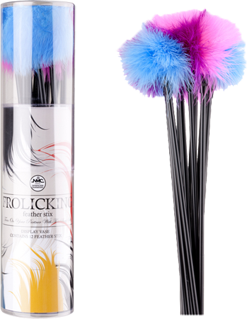 Frolicking Feather Stix - Assorted Colours - Feather Tickler