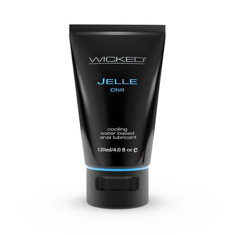 Wicked Jelle Chill Anal Gel Waterbased Lubricant 120ml