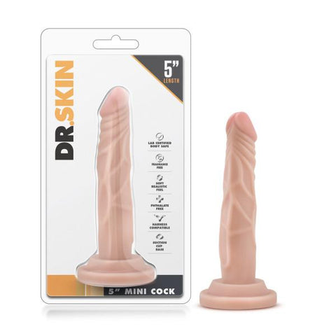 Dr. Skin 5'' Mini Cock - Flesh