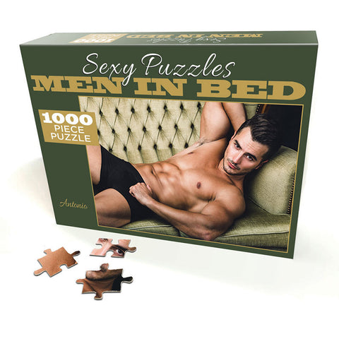 Sexy Jigsaw Puzzle - Men In Bed - Antonio