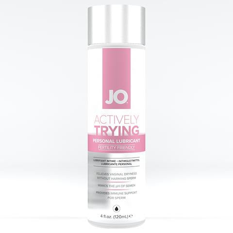Jo Actively Trying Fertility Friendly Water Based Personal Lubricant 120mL/4oz