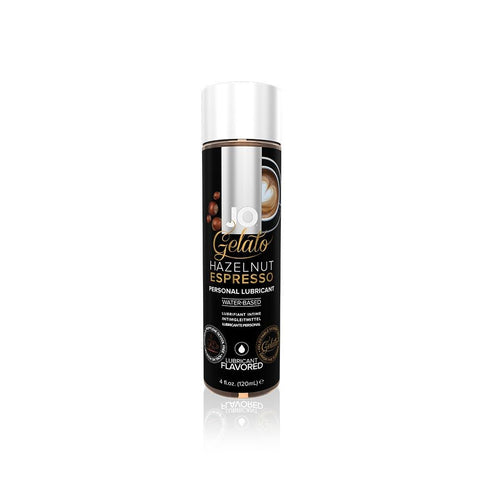 Jo Gelato Hazelnut Espresso Personal Water Based Lubricant 120ml - Arouse the Senses & Indulge Your Most Sensual Cravings - Become The Dessert