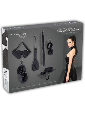 Playful Diamonds The Royal Bedroom 6 Piece Fetish Kit