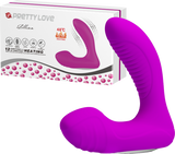 Pretty Love Lillian G Spot and Anal Rechargeable Vibrator - Warming (Purple)