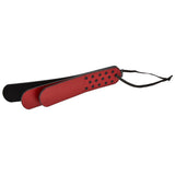 Sportsheets Saffron Layer Paddle Red and Black