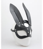 LOVE IN LEATHER RABBIT MASK BLACK