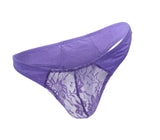 MENS 1511A PURPLE LACE G-STRING BOXED S/M