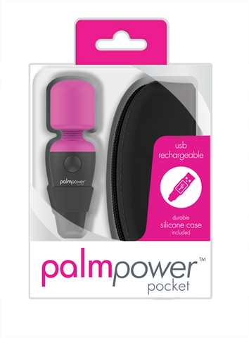 Palm Power Pocket Mini Rechargeable Massage Wand