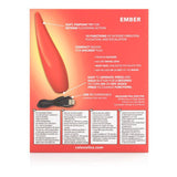 Calexotics Red Hot Ember Vibrating Rechargable Silicone Waterproof Stimulator