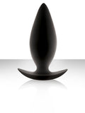 Renegade Spade Silicone Anal Plug - Medium Black