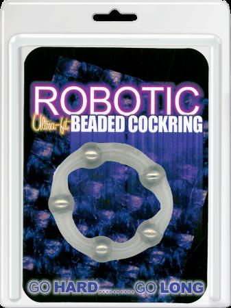 Robotic Beaded Penis Ring