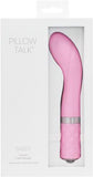 Pillow Talk Sassy G Spot Rechargeable Vibrator 8in - Pink