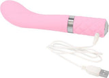 Pillow Talk Sassy G Spot Rechargeable Vibrator 8in - Pink