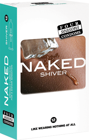 Four Seasons Naked Shiver Condoms 12 Pack