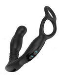 Nexus Simul8 Rechargeable Vibrating Dual Motor Vibrating Anal Penis and Testicle Toy Black