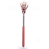 Rose Gold Skeleton Hand Extendable Back Scratcher