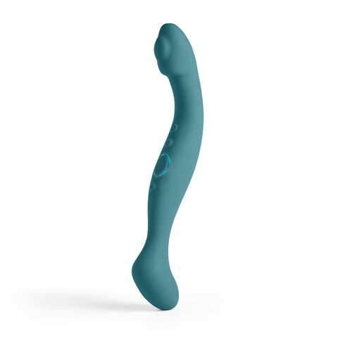 Lora DiCarlo Sway Rechargeable Dual Ended G-Spot Vibrator - Teal