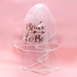 Bride To Be Veil with Rose Gold Lettering